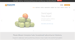 Desktop Screenshot of plexxis.com