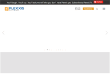 Tablet Screenshot of plexxis.com